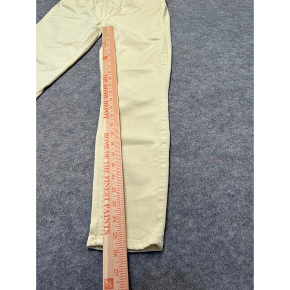 Paige Denim Co Womens Jeans Size 30 Pale Yellow Verdugo Ankle Denim - Picture 2 of 7